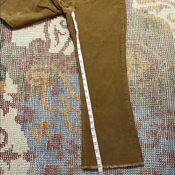 Madewell Tan Cali Demi-Boot Corduroy Pants Size 29 - Picture 5 of 10